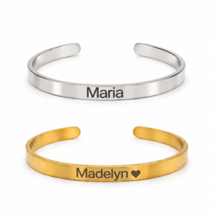 Pulsera personalizable acero inoxidable